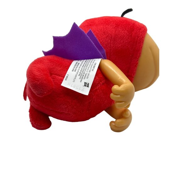 Hasbro Hana Zuki Little Dreamer Red Devil Plush Full of Treasures Plastic Face - Picture 4 of 5